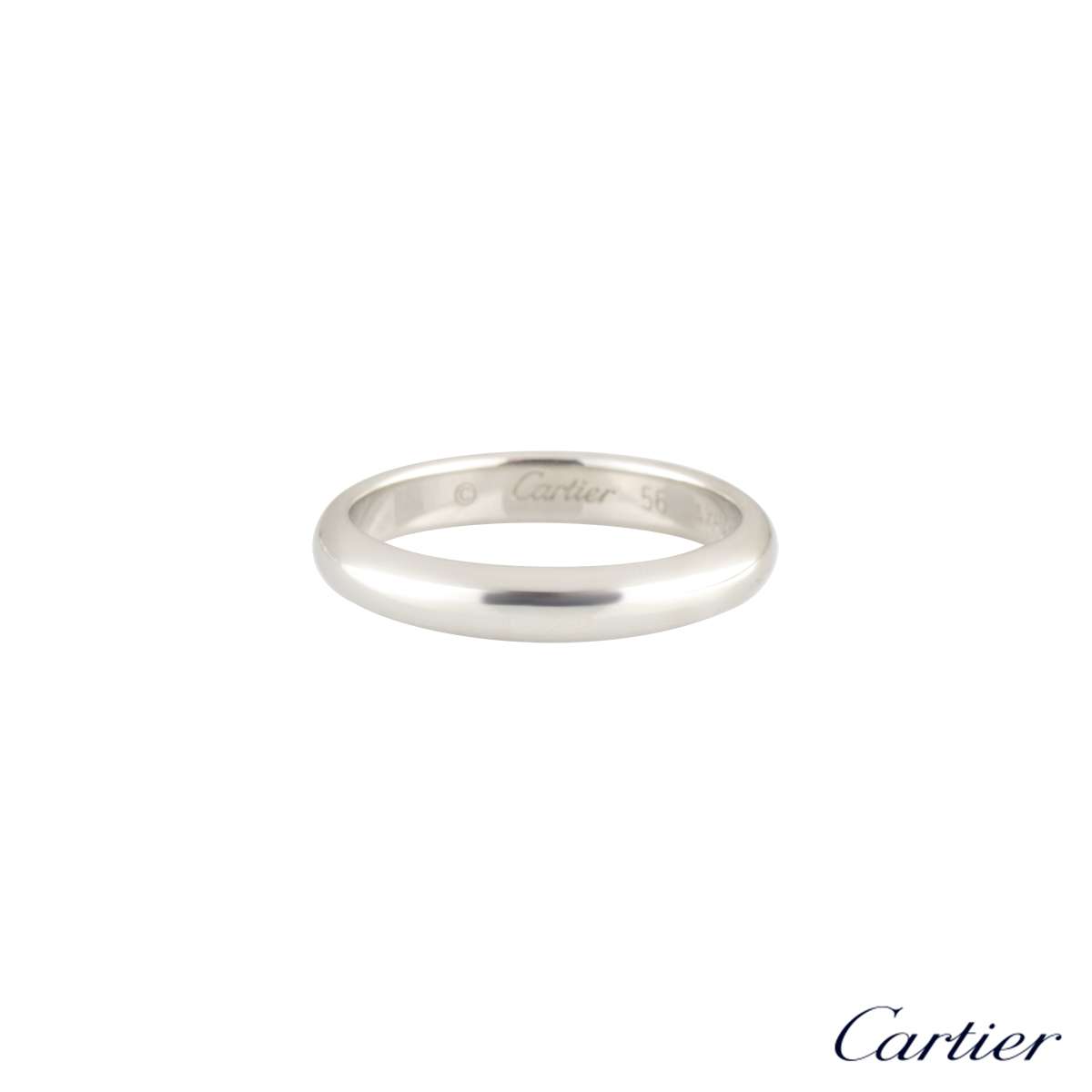 Cartier Wedding Band In Platinum Rich Diamonds   RD2407[2] 